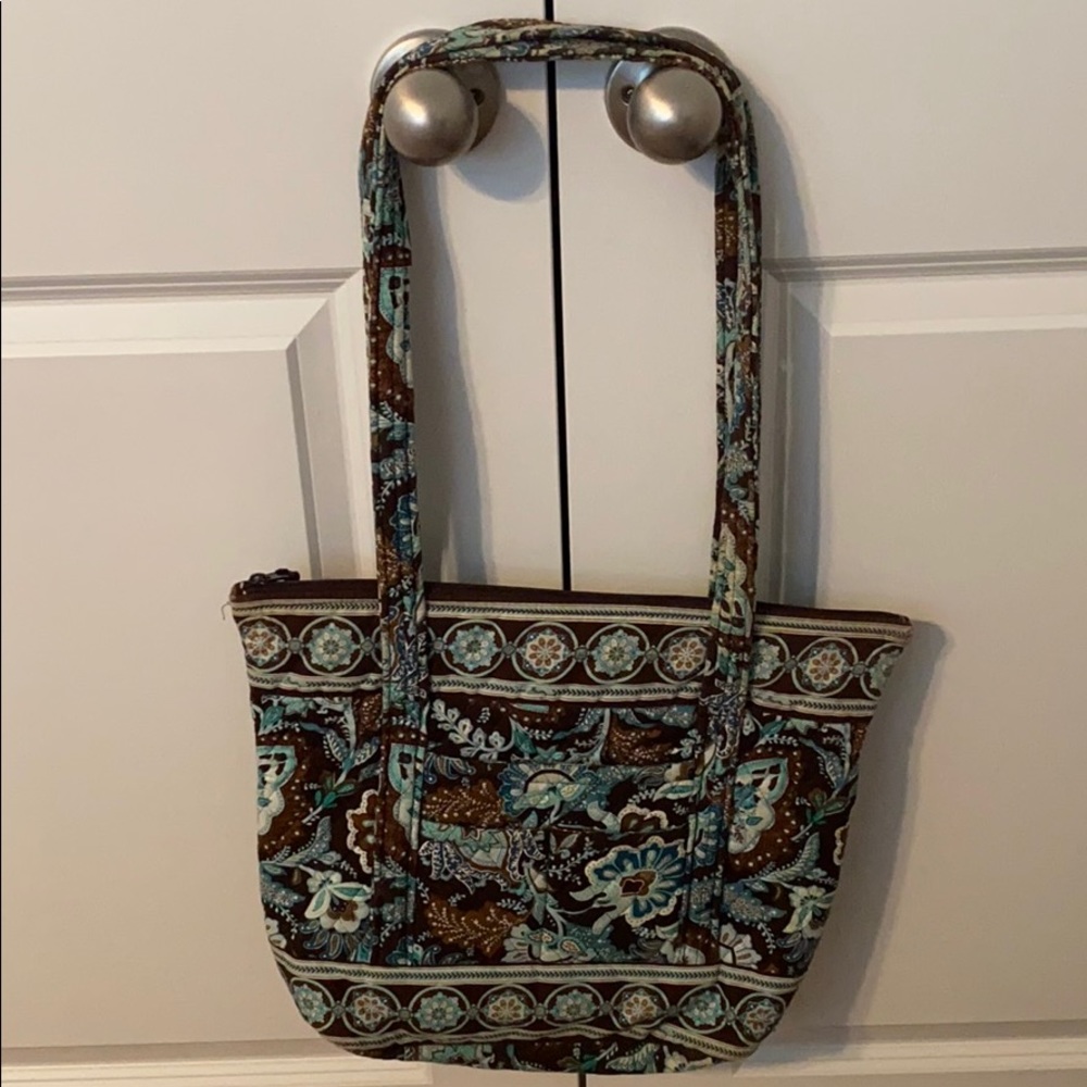 Vera Bradley Retired Java Blue Tote